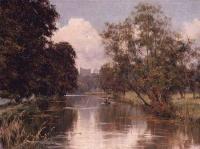 Edward Wilkins Waite - guildford castle river cather